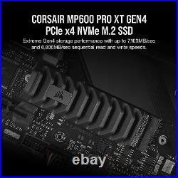CORSAIR MP600 PRO XT Gen4 Pcie X4 Nvme M. 2 SSD High-Density TLC NAND Aluminu