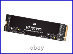 CORSAIR MP700 PRO 2TB PCIe Gen5 x4 NVMe 2.0 M. 2 SSD High-Density TLC NAND M