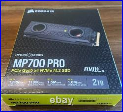 Corsair 2TB MP700 PRO NVMe PCIe 5.0 M. 2 Internal SSD (Water Block)