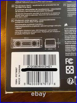 Corsair 2TB MP700 PRO NVMe PCIe 5.0 M. 2 Internal SSD (Water Block)