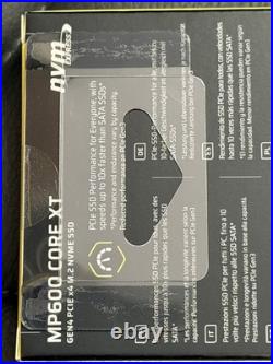Corsair MP600 CORE XT 2TB PCIe Gen4 x4 NVMe M. 2 SSD Fedex 2 days shipping