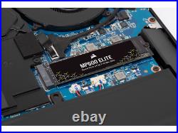 Corsair MP600 Elite M. 2 2280 2TB PCI-Express 4.0 x4, NVMe 1.4 3D TLC Internal So
