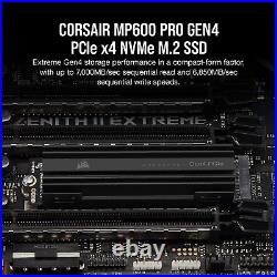 Corsair MP600 Pro Gen4 Pcie X4 Nvme M. 2 SSD High-Density TLC NAND Aluminum H