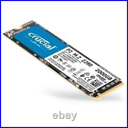 Crucial 240GB 480GB 1TB SSD 2.5 BX500 250GB 2TB M. 2 P2 SATA Solid State Drive