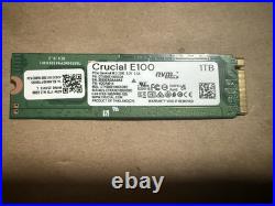 Crucial E100 1TB PCIe 4.0 Gen4 2280 NVMe M. 2 2280 Internal SSD CT1000E100SSD8