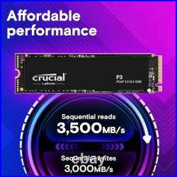 Crucial P3 2TB Internal M. 2 2280 NVME PCI Express (CT2000P3SSD8) SSD Crucial P3 2TB Internal M. 2 2280 NVME PCI Express (CT2000P3SSD8) SSD