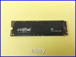 Crucial P3 4TB PCIe NVMe M. 2 2280 3D NAND Internal SSD CT4000P3SSD8 New