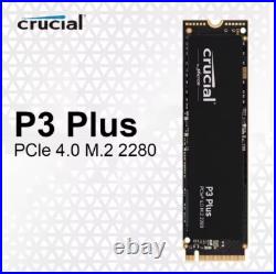 Crucial P3 500G/1TB PCIe 3.0 NVMe M. 2 2280 Form Factor Internal SSD