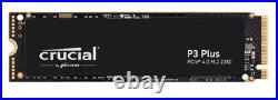 Crucial P3 Plus 1TB PCIe Gen4 3D NAND NVMe M. 2 SSD, up to 5000MB/s CT1000P3
