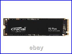 Crucial P3 Plus 2TB SSD PCIe 4.0 3D NAND NVMe M. 2 SSD 5000MB/s Internal Drive