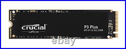 Crucial P3 Plus 4TB M. 2 (PCIe 4.0 x4) (CT4000P3PSSD8) NVMe SSD Solid State Drive