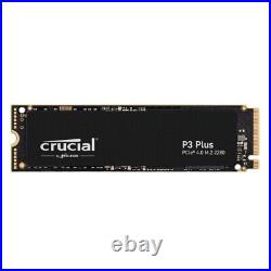 Crucial P3 Plus 4TB PCIe 4 NVMe M. 2 SSD Internal Solid State Drive CT4000P3PSSD8