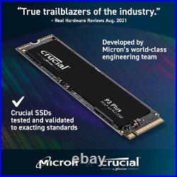 Crucial P3 Plus 500GB 1TB 2TB M. 2 SSD PCIe 4.0 NVMe 3D NAND Solid State Drive