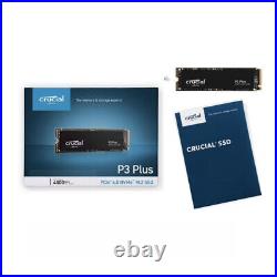 Crucial P3 Plus 500GB 1TB 2TB M. 2 SSD PCIe 4.0 NVMe Internal Solid State Drive