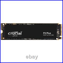 Crucial P3 Plus SSD 2TB PCIe Gen4 NVMe M. 2 Internal SSD Up to 5,000MB/s Com