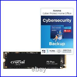 Crucial P3 Plus SSD 2TB PCIe Gen4 NVMe M. 2 Internal SSD Up to 5,000MB/s Com