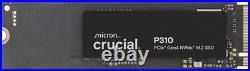 Crucial P310 1TB SSD PCIe Gen4 NVMe M. 2 2280 7100MB/s (CT1000P310SSD80) New