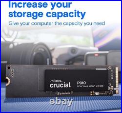 Crucial P310 1TB SSD PCIe Gen4 NVMe M. 2 2280 7100MB/s (CT1000P310SSD80) New