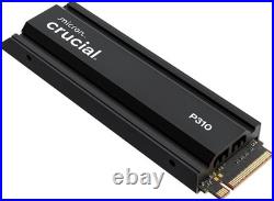 Crucial P310 2TB Internal SSD PCIe Gen 4 x4 NVMe M. 2 with Heatsink Brand New
