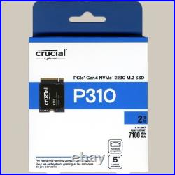 Crucial P310 2TB PCIe Gen 4 x4 7100 MB/s M. 2 2230 NVMe SSD (CT2000P310SSD2?)