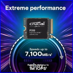 Crucial P310 2TB PCIe Gen 4 x4 7100 MB/s M. 2 2230 NVMe SSD (CT2000P310SSD2?)