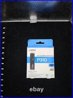 +Crucial P310 500GB PCIe Gen4 NVMe 2280 M. 2 SSD CT500P310SSD8 LOW Hours/Writes