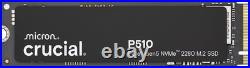 Crucial P510 1TB Gen5 NVMe PCIe 5.0 M. 2 2280 Internal Solid State Drive SSD