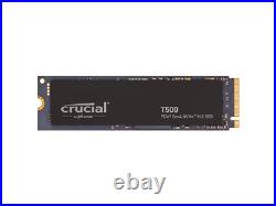 Crucial T500 2TB SSD Gen4 NVMe M. 2 Internal Gaming Drive Up to 7400MB/s