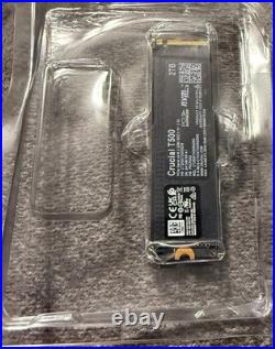 Crucial T500 Pro Gen4 NVMe 2280 M. 2 Gaming Int. SSD Up to 7400MB/S Open Box