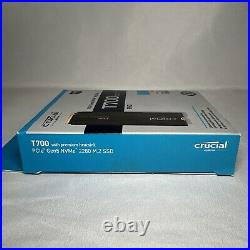 Crucial T700 M. 2 With Heatsink 4 TB PCI Express 5.0 NVMe New Sealed