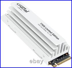 Crucial T705 2TB PCIe Gen5 NVMe M. 2 SSD with Heatsink OPEN BOX