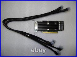DELL POWEREDGE R730xd SERVER SSD NVMe PCIe EXTENDER EXPANSION CARD GY1TD 1PDFM
