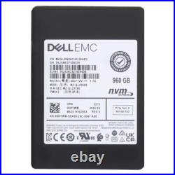 DELL Samsung PM9A3 960GB SSD 2.5 NVMe PCIe Solid State Drive MZQL2960HCJR-00AD3