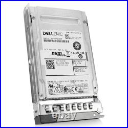 Dell 15.36TB PCIe 4.0 x4 U. 3 NVMe 1 DWPD 2.5 Enterprise SSD 0J91CR G16