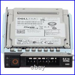 Dell 6.4TB PCIe Gen4 NVMe MU TLC 2.5 SSD KCM6XVUL6T40 (K916X) Dell 6.4TB PCIe Gen4 NVMe MU TLC 2.5 SSD KCM6XVUL6T40 (K916X)