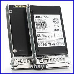 Dell Enterprise SSD EMC 0MNMV 1.6TB U. 2 NVMe 2.5 MZWLR7T6HALA G14 G15 G16 Tray