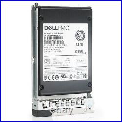 Dell Enterprise SSD EMC 0MNMV 1.6TB U. 2 NVMe 2.5 MZWLR7T6HALA G14 G15 G16 Tray