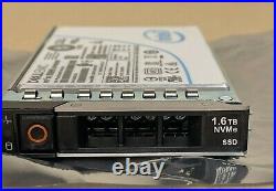 Dell Intel DC P4610 1.6TB 2.5 Mixed Use PCI-e 3.1 x4 NVMe SSD 12.25 PBW U2 15mm