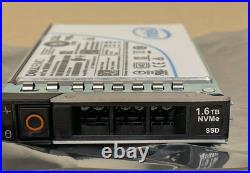 Dell Intel DC P4610 1.6TB 2.5 NVMe SSD 12.25 PBW U2 15mm Mixed Use PCI-e 3.1 x4
