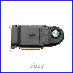 Dell Ultra-Speed Drive Quad NVMe M. 2 PCIe x16 SSD Advanced Card with Thermal