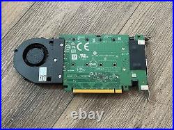 Dell Ultra Speed Quad NVMe M. 2 PCIe Card with 4TB (2x 2TB) Drives (8D3R2/71RJN)