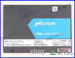 EXC+ Micron 9300 PRO 7.68TB 2.5 PCIe U. 2 NVMe SSD MTFDHAL7T6TDP-1AT1ZABYY LOT