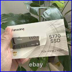 Fanxiang M. 2 NVMe 4TB PS5 SSD Heatsink TLC Internal PCIe Gen4 7300MB/S Fanxiang M. 2 NVMe 4TB PS5 SSD Heatsink TLC Internal PCIe Gen4 7300MB/S