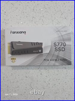 Fanxiang S770-R PCIe 4.0 NVMe M. 2 2280 1TB SSD with Heatsink for PS5 And more