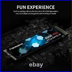 Fanxiang SSD NVMe 1TB SSD M. 2 PCIe Gen 3x4 2280 Internal SSD Drive 1TB Up to