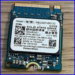 For 512GB NVMe PCIe M. 2 2230 SSD 30mm Half Size KBG40ZNS512G