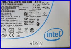 Fujitsu 4TB 2.5 PCIe NVMe U. 2 Read Intensive Hot-Plug SSD S26361-F5738-L400