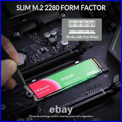 G3500 2TB M. 2 PCIe Gen 3.0x4 NVMe SSD 2280 Max Solid State Drive 3600MB/s for PC G3500 2TB M. 2 PCIe Gen 3.0x4 NVMe SSD 2280 Max Solid State Drive 3600MB/s for PC