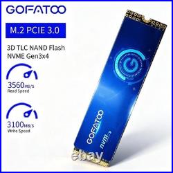 GOFATOO NVMe SSD M. 2 2280 PCIe 3.0 Gen3x4 Internal SSD High-Speed 1TB