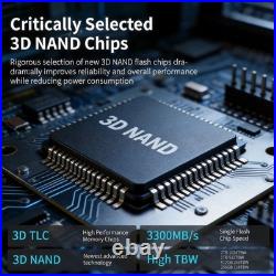 GOFATOO NVMe SSD M. 2 2280 PCIe 3.0 Gen3x4 Internal SSD High-Speed 1TB